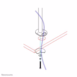 Neomounts by Newstar support de bureau grommet