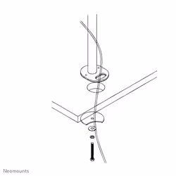 Neomounts by Newstar support de bureau grommet