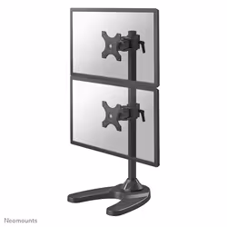 Neomounts support moniteur de bureau, 6 kg, 25,4 cm (10"), 68,6 cm (27"), 100 x 100 mm, Réglage de la hauteur, Noir