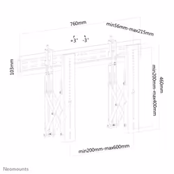 Neomounts support mural pour mur d'images - Vue supplémentaire 6