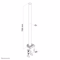 Neomounts tube rallonge bureau