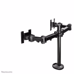 Neomounts support moniteur de bureau, 8 kg, 25,4 cm (10"), 68,6 cm (27"), 100 x 100 mm, Réglage de la hauteur, Noir