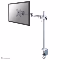 Neomounts by Newstar support moniteur de bureau, Pince, 10 kg, 25,4 cm (10"), 76,2 cm (30"), 100 x 100 mm, Argent