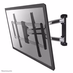 Neomounts support mural pour tv, 81,3 cm (32"), 152,4 cm (60"), 200 x 200 mm, 600 x 400 mm, 0 - 17°, Argent