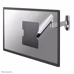 Neomounts support mural pour tv, 101,6 cm (40"), 100 x 100 mm, 200 x 200 mm, 0 - 30°, 5°, Argent