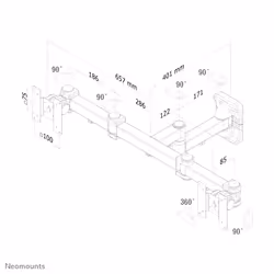 Neomounts support mural pour tv/moniteur - Vue supplémentaire 6