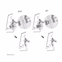 Neomounts by Newstar plaque d'adaptation vesa imac