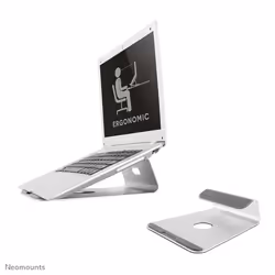 Neomounts support d'ordinateur portable, Supports de Laptop, Argent, 25,4 cm (10"), 43,2 cm (17"), 5 kg, 0 - 22°