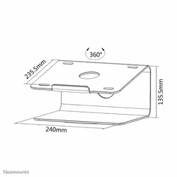 Neomounts support d'ordinateur portable - Vue supplémentaire 8