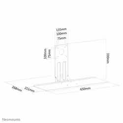 Neomounts support de clavier/souris - Vue supplémentaire 8