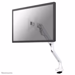Neomounts support moniteur de bureau, Pince/boulon, 8 kg, 25,4 cm (10"), 81,3 cm (32"), 100 x 100 mm, Blanc