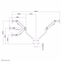 Neomounts by Newstar support moniteur de bureau