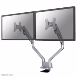 Neomounts support moniteur de bureau, Pince/boulon, 8 kg, 25,4 cm (10"), 81,3 cm (32"), 100 x 100 mm, Argent
