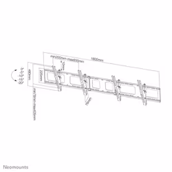 Neomounts support mural pour menu board - Vue supplémentaire 11