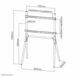 Neomounts support au sol - Vue supplémentaire 8
