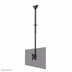 Neomounts support de plafond pour TV, 100 x 100 mm, 200 x 200 mm, -20 - 5°, -180 - 180°, 6°, Noir