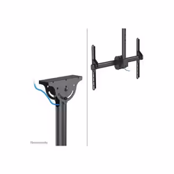 Neomounts support de plafond pour TV, 200 x 200 mm, 600 x 400 mm, -25 - 0°, -180 - 180°, 6°, Noir