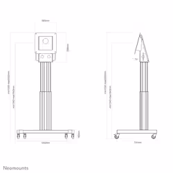 Neomounts support de sol motorisé - Vue supplémentaire 8