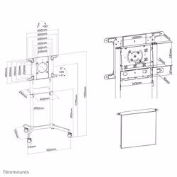 Neomounts support de sol - Vue supplémentaire 14