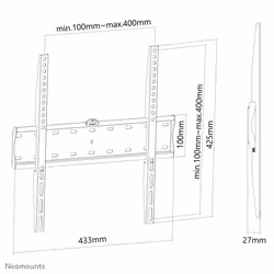 Neomounts support mural pour tv - Vue supplémentaire 11