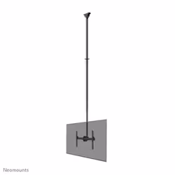 Neomounts support de plafond pour TV, 200 x 200 mm, 600 x 400 mm, -25 - 0°, -180 - 180°, 6°, Noir