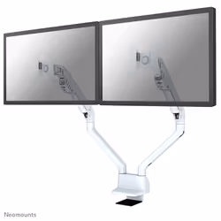 Neomounts support moniteur de bureau, Pince/boulon, 8 kg, 25,4 cm (10"), 81,3 cm (32"), 100 x 100 mm, Blanc