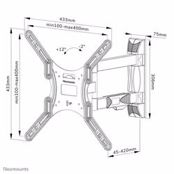 Neomounts support mural pour tv - Vue supplémentaire 17