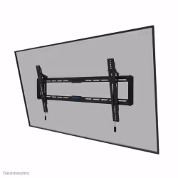 Neomounts support mural pour tv, 109,2 cm (43"), 2,18 m (86"), 100 x 100 mm, 800 x 400 mm, 0 - 12°, Noir