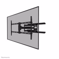 Neomounts support mural pour tv, 109,2 cm (43"), 190,5 cm (75"), 200 x 100 mm, 800 x 400 mm, -3 - 15°, Noir