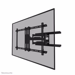 Neomounts support mural pour tv, 109,2 cm (43"), 2,18 m (86"), 200 x 100 mm, 800 x 400 mm, -3 - 15°, Noir