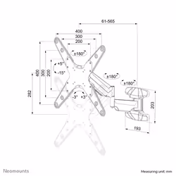 Neomounts support mural pour tv - Vue supplémentaire 15