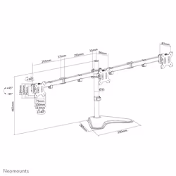 Neomounts support moniteur de bureau - Vue supplémentaire 14