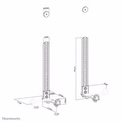 Neomounts Support pour barre de visio-conférence/barre de son - Vue supplémentaire 15