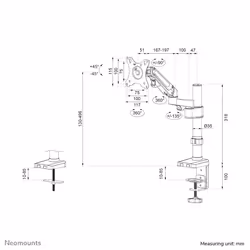Neomounts support moniteur de bureau - Vue supplémentaire 18