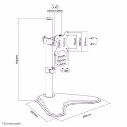 Neomounts support moniteur de bureau - Vue supplémentaire 19