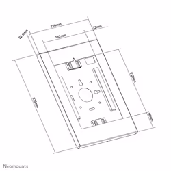 Neomounts support mural pour tablettes - Vue supplémentaire 10