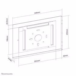 Neomounts support mural pour tablettes - Vue supplémentaire 13
