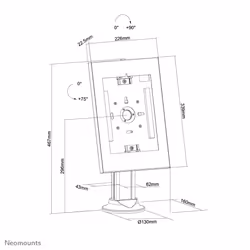 Neomounts support de table pour tablettes - Vue supplémentaire 18