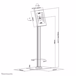 Neomounts support au sol pour tablettes - Vue supplémentaire 11