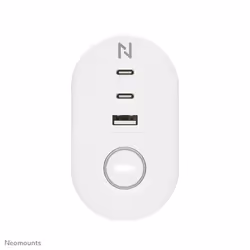 Neomounts DS22-840WH6 Multiprise de bureau avec pince et ports USB-C et USB-A - charge rapide - Vue supplémentaire 6