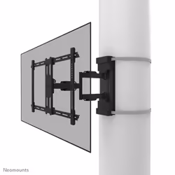 Neomounts support pilier pour TV, 177,8 cm (70"), 200 x 100 mm, 600 x 400 mm, -2 - 12°, -45 - 45°, Noir