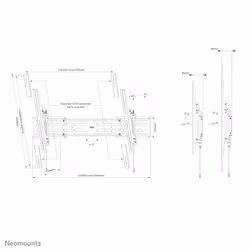 Neomounts support mural pour TV très robuste - Vue supplémentaire 19