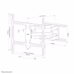 Neomounts support mural pour TV très robuste - Vue supplémentaire 16