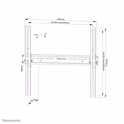 Neomounts support mural - Vue supplémentaire 16