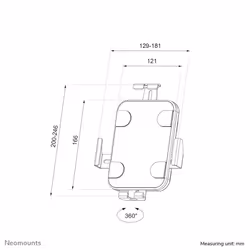 Neomounts support tablette mural - Vue supplémentaire 19