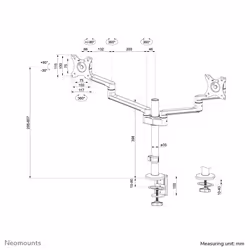 Neomounts support moniteur de bureau - Vue supplémentaire 20