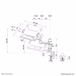 Neomounts support de bureau pour notebook - Vue supplémentaire 20