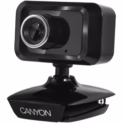 Canyon CNE-CWC1, 1,3 MP, 1600 x 1200 pixels, 30 ips, USB 2.0, Noir, A cliper/à poser