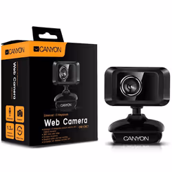 Canyon CNE-CWC1 webcam 1,3 MP 1600 x 1200 pixels USB 2.0 Noir