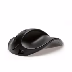 BakkerElkhuizen HandShoeMouse Righthanded Small Wireless, Droitier, Optique, USB Type-A, 1000 DPI, Noir